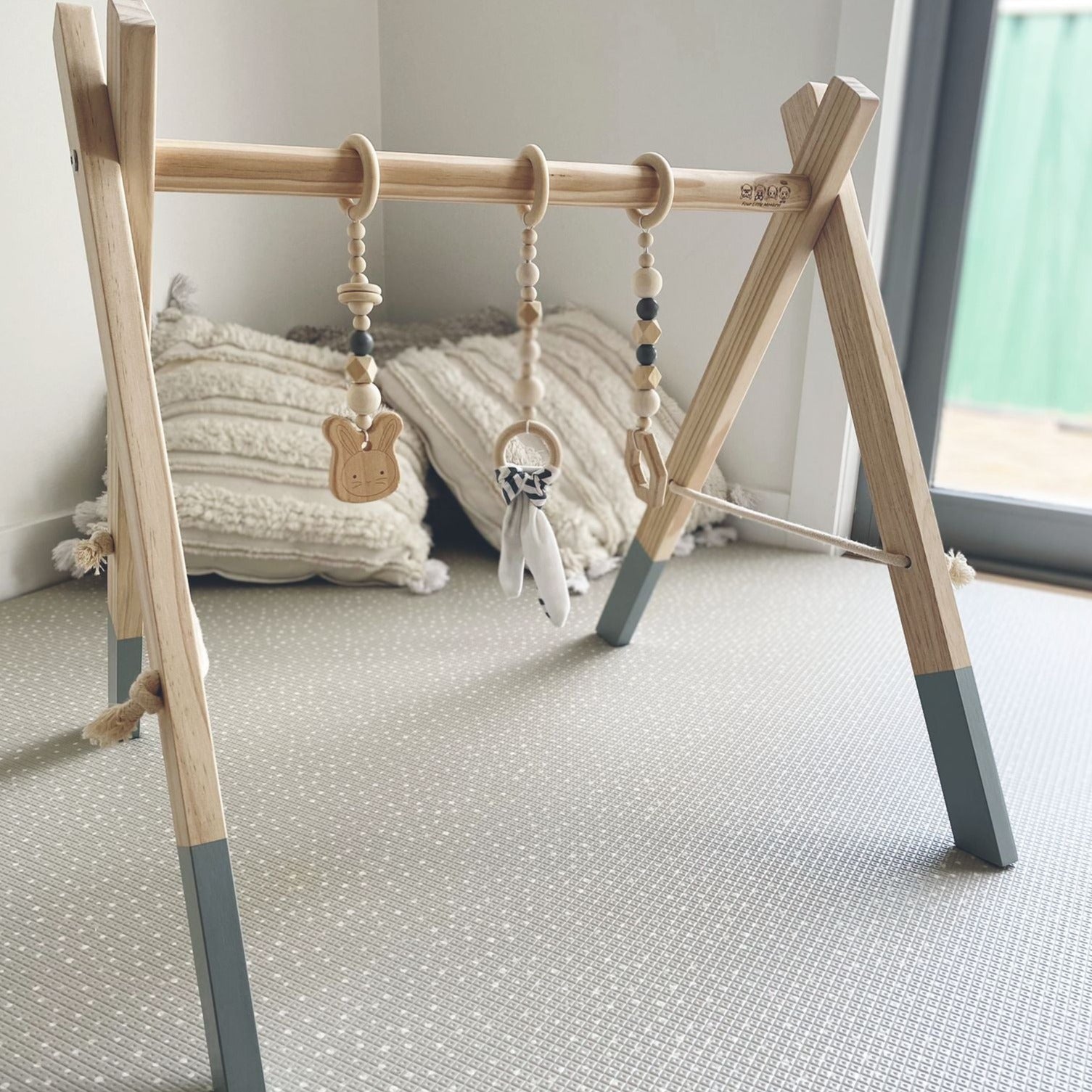 Monochrome Montessori, Modern Baby Activity Gym