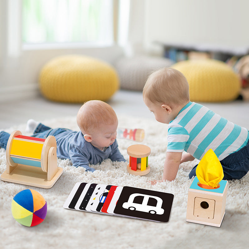 Playful Learning: Montessori-Inspired Gym Activities for Babies 0-6 Months